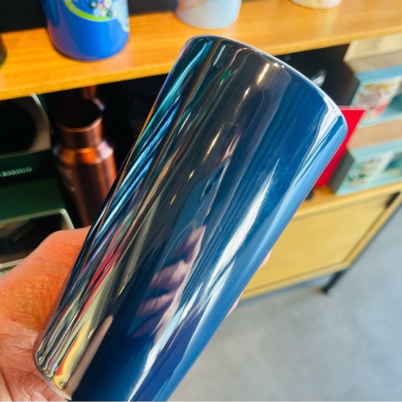 Starbucks Iridescent Blue Winter Night Ceramic Hot Cup Tumbler New 2023 Holiday - Picture 6 of 8